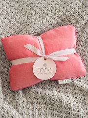 Tonic Heat Pillow - Coral Luxe Velvet