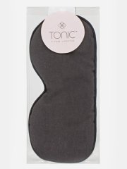 Tonic Eye Mask - Luxe Linen, Charcoal