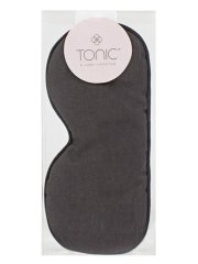 Tonic Eye Mask - Luxe Linen, Charcoal