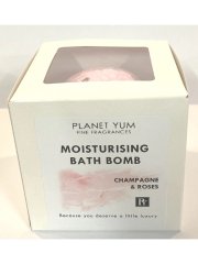 Planet Yum Champagne & Roses Bath Bomb 245g