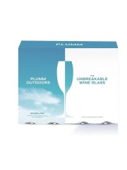 Plumm Outdoors Sparkling Unbreakable Wine Glasses, Set of 4