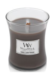 WoodWick Candle Sand & Driftwood Medium 275g