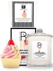 Planet Yum Champagne & Strawberries Pamper Hamper