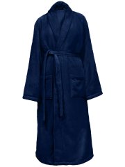 Plush Ultra Soft Robe - Navy