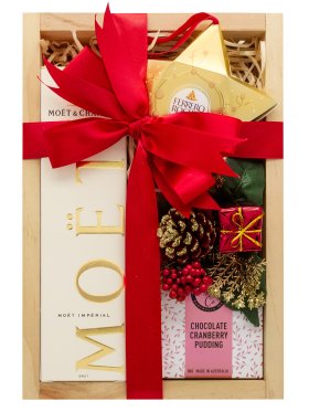 Mini Moet Christmas Hamper