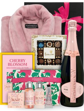 L'Occitane Cherry Blossom & Robe Luxury Set