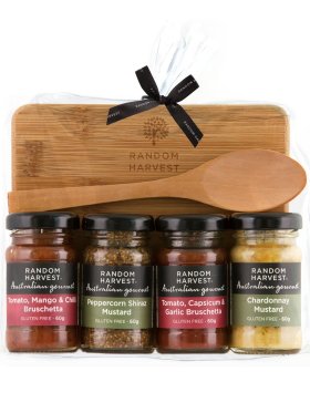 Random Harvest Picnic Cheeseboard Gift Pack, 4 x 60g