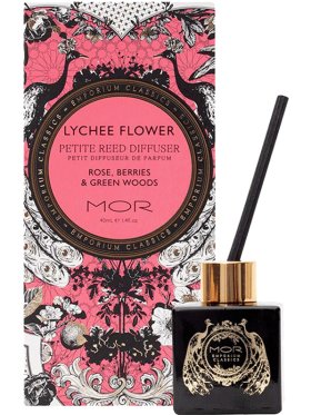 MOR Petite Reed Diffuser 40ml - Lychee Flower