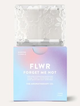 The Aromatherapy Co. FLWR Candle 100g - Forget Me Not