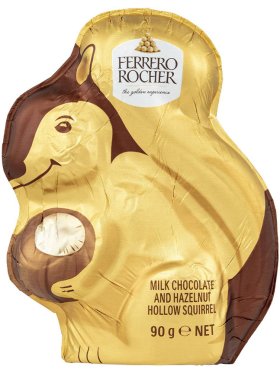 Ferrero Rocher Milk Chocolate and Hazelnut Squirrel 90g