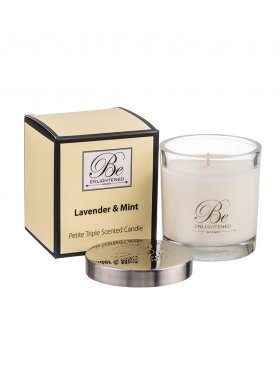 Be Enlightened Petite Candle 100g - Lavender & Mint