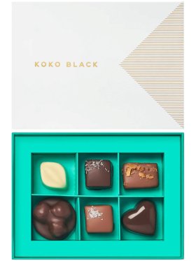 Koko Black Chocolatiers Selection 6pc, 70g